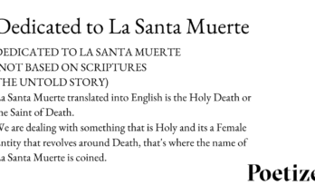 santa muerte prayer