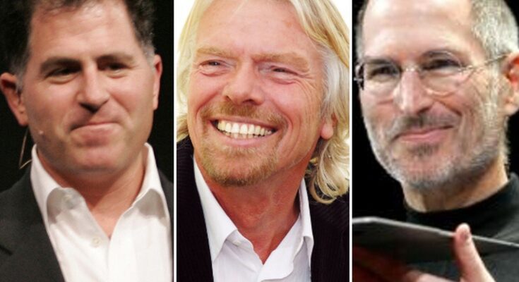 Steve Jobs and Michael Dell