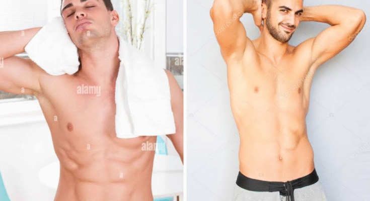 naked white men