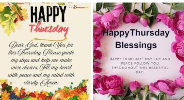 Happy Thursday Blessings Images